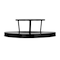 Alpine Industries Rain Bonnet Lid for Outdoor Metal Waste Receptacle - 38 Gallon Black ALP479-38-A - alternate 4